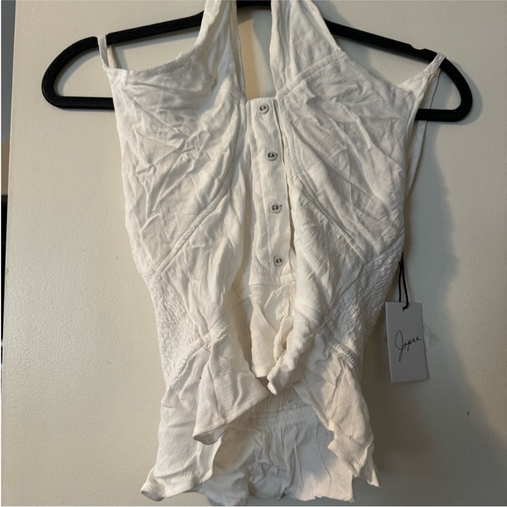 NWT Japna Halter Top in White, size XS